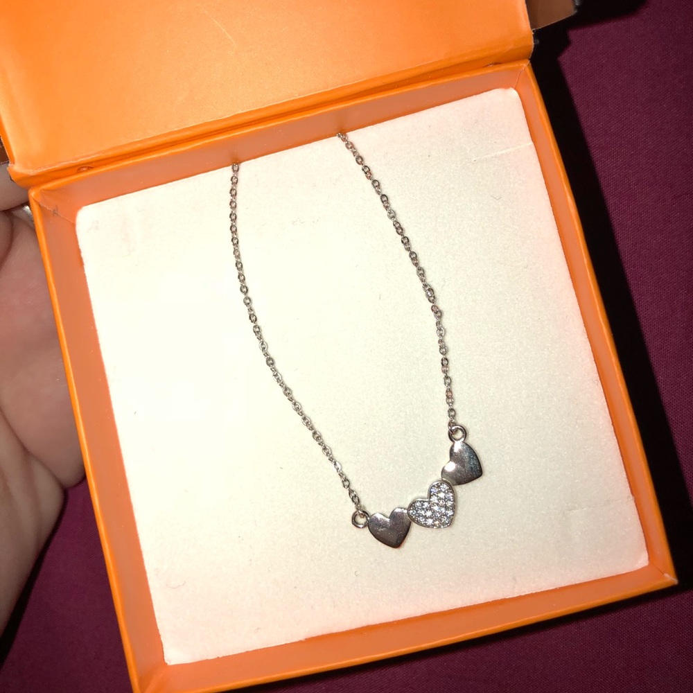 real silver necklace